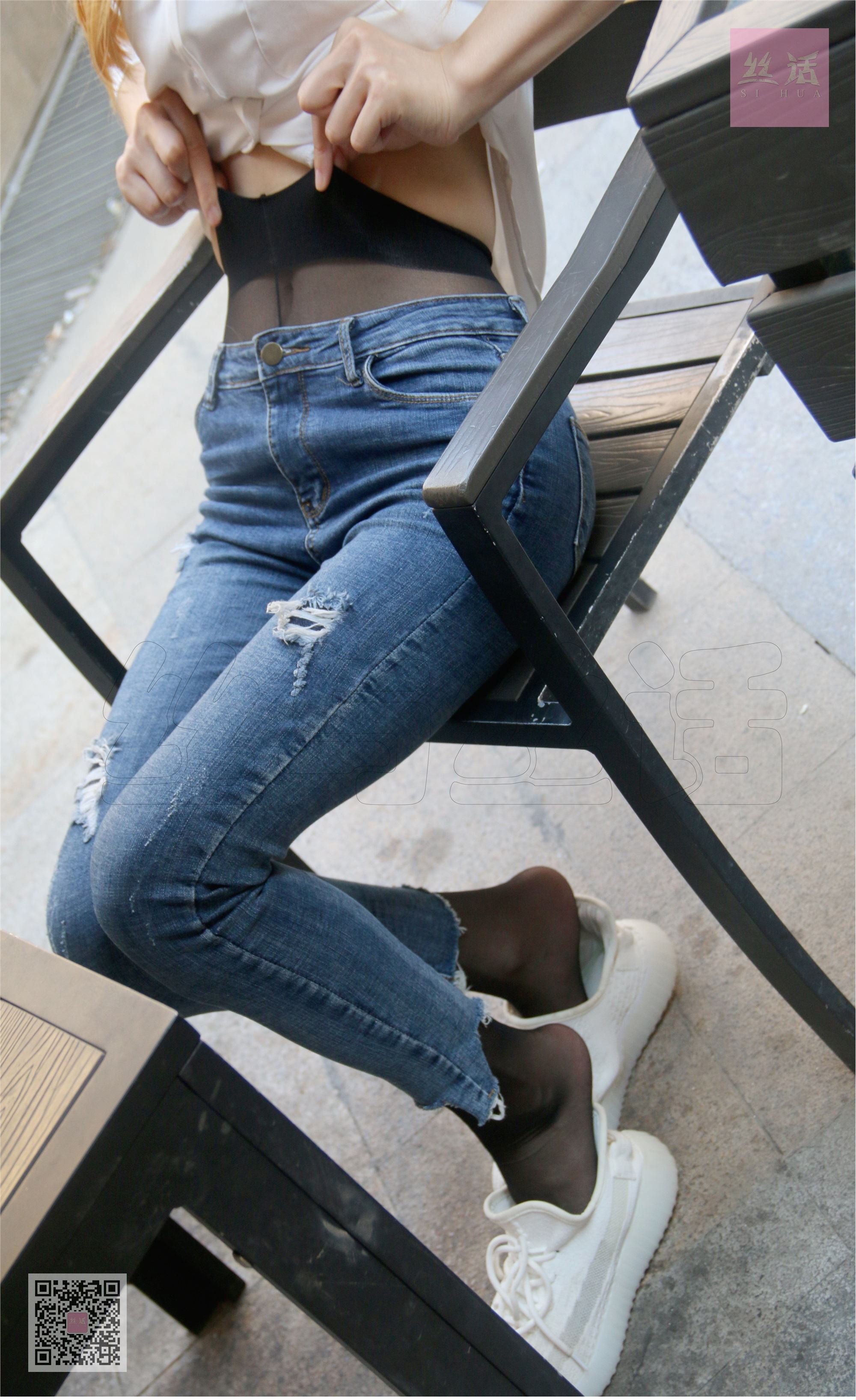 SiHua思话  SH006 婧娴 步行街偶遇库里斯